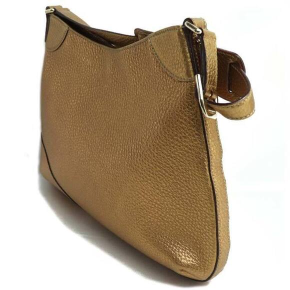 GUCCI Gold Horsebit Shoulder Bag - Picture 2 of 8